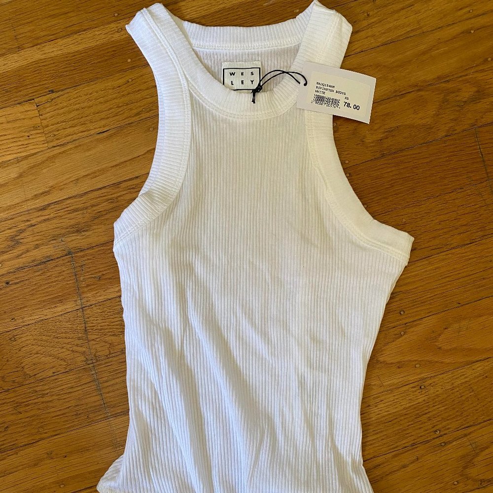 WESLEY Rivington Ribbed Bodysuit - Picture 2 of 9